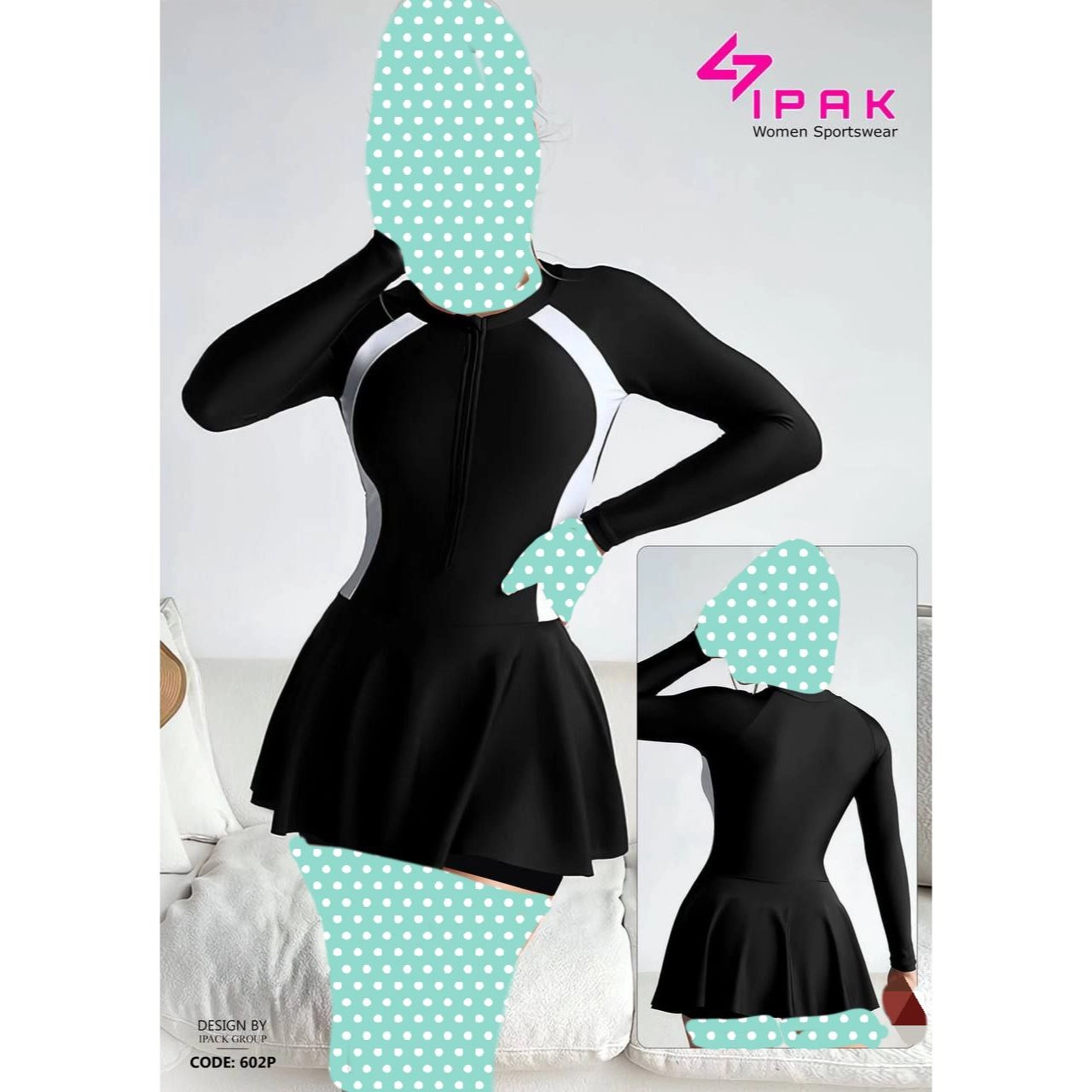 مایو شورتکی دامن دار آیس فیلامنت عالی فری سایز ۳۶ تا ۴۲ تن شیک