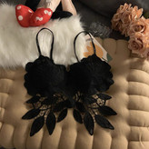 کراپ نیمتنه گیپور گل رز فری سایز 36 تا 42 تن شیک