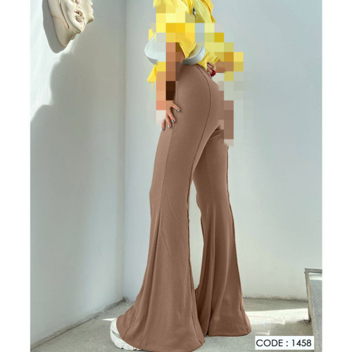 1458 شلوار بوتکات بودکات دمپا گشاد فانریپ کبریتی فری سایز ۳۶ تا ۴۴ تن شیک