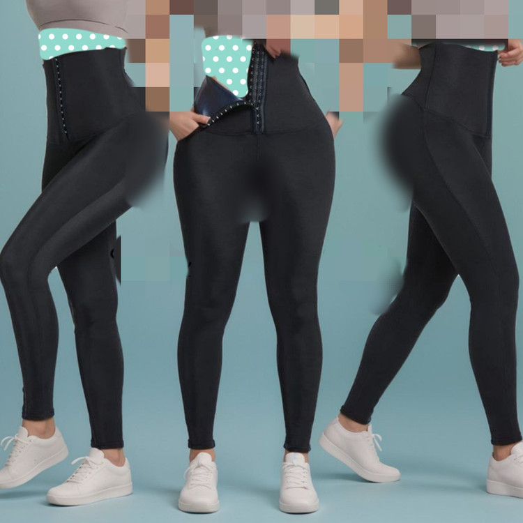 SHIL شلوار لگ قزندارلاغری کمرپهن ۲۰ سانتی ۳ ردیف قزن فاق بلند در ۳ سایزبندی تن شیک