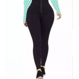 SHIL شلوار لگ قزندارلاغری کمرپهن ۲۰ سانتی ۳ ردیف قزن فاق بلند در ۳ سایزبندی تن شیک