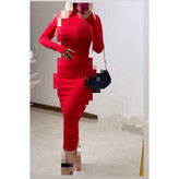 1504 پیراهن تونیک ماکسی بلند یقه اسکی فانریپ کبریتی عالی فری ۳۶ تا ۴۴ تن شیک