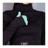 1307 بادی یقه اسکی فینگردار شصتی فانریپ پنبه کبریتی فری سایز ۳۸ تا ۴۲ تن شیک