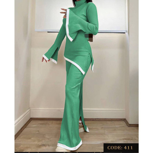 411 تیشرت شلوار بغل چاکدار فانریپ پنبه کبریتی فری ۳۶ تا ۴۲ تن شیک