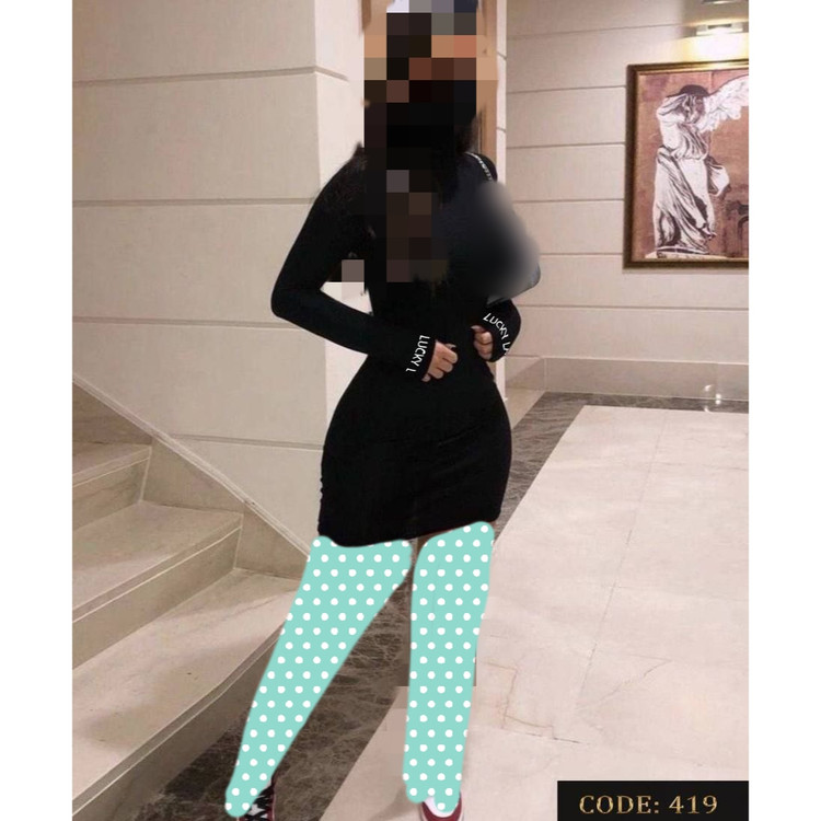 419 تونیک پیراهن مشکی آستین لوکی لیبل فینگردار شصتی فانریپ کبریتی قد ۹۰ فری سایز ۳۶ تا ۴۲ تن شیک