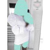 40320 پیراهن تونیک مجلسی آستین پفی فری سایز ۳۶ تا ۴۲ تن شیک