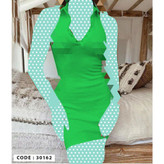 30162 تونیک پیراهن جلو دکمه دار کبریتی فری سایز ۳۶ تا ۴۲ تن شیک