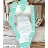 30162 تونیک پیراهن جلو دکمه دار کبریتی فری سایز ۳۶ تا ۴۲ تن شیک