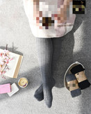 جوراب شلواری بافت گندمی بیگ سایز فری ۳۶ تا ۵۲ تن شیک