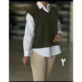 02106 ژیله تک بافت آکریلیک قد ۶۰ و شومیز سفید تک فری سایز ۳۶ تا ۴۴ تن شیک