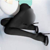 جوراب شلواری مشکی پنتی تراکم ۲۸۰ و ۲۰۰ فری سایز ۳۶ تا ۴۶ تن شیک