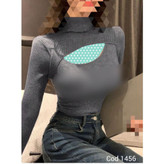 1456 بادی یقه اسکی یقه اشکی فانریپ پنبه کبریتی فری سایز 36 تا 44 تن شیک