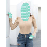 427 بادی مجلسی فانریپ پنبه کبریتی نواردوزی فری سایز 36 تا 44 تن شیک