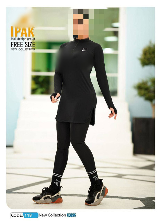 118 مانتو تونیک جلو بسته نیمزیپ فینگردار شصتی فری سایز 36 تا 42 تن شیک