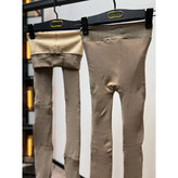 4530 جوراب شلواری کمرگنی سه بعدی تیریدی گوچی داخل شنل کامل کرمی فری سایز ۳۶ تا ۴۴ تن شیک