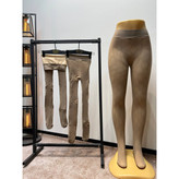 4530 جوراب شلواری کمرگنی سه بعدی تیریدی گوچی داخل شنل کامل کرمی فری سایز ۳۶ تا ۴۴ تن شیک