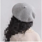 50125 کلاه برِت فرانسوی نمدی بزرگسال قابل تنظیم تن شیک