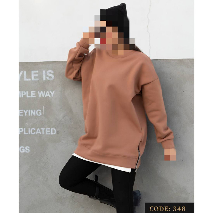 348 هودی دورس تو کرکی دو زیپ عالی قد ۸۳ فری سایز ۳۶ تا ۴۲ تن شیک