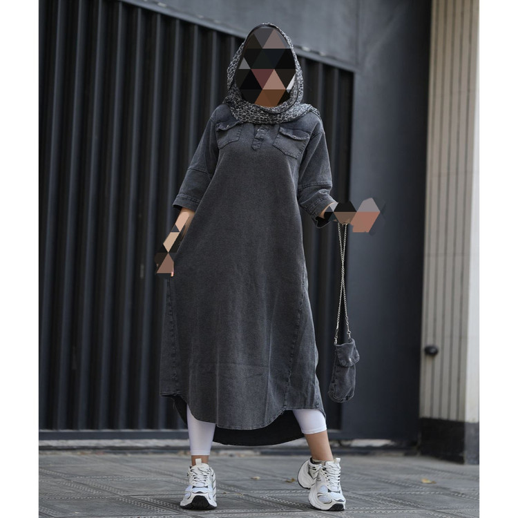 02108 ست پیراهن بلند ساحلی کفتان و کیف مخمل کبریتی فری سایز ۳۶ تا ۴۴ تن شیک