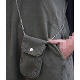 02108 ست پیراهن بلند ساحلی کفتان و کیف مخمل کبریتی فری سایز ۳۶ تا ۴۴ تن شیک