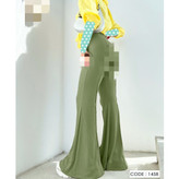 1458 شلوار بوتکات بودکات دمپا گشاد فانریپ کبریتی فری سایز ۳۶ تا ۴۴ تن شیک