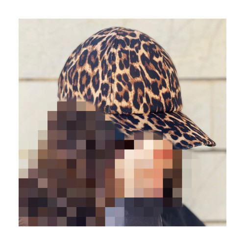 TOP کلاه نقابدار پلنگی جنس سوئیت مناسب ۹ سال به بالا تن شیک