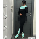 1428 پیراهن ماکسی یقه خشتی جلو زیپدار فانریپ کبریتی فری سایز 38 تا 44 تن شیک