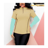 1207 تیشرت بلوز نیم زیپ مغزی دوزی فلامنت دو رو عالی فری 38 تا 42 تن شیک