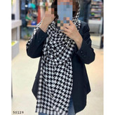 50129 شال آکرولیک بافت پیجازی قواره 70 در 190 نرم و لطیف تن شیک