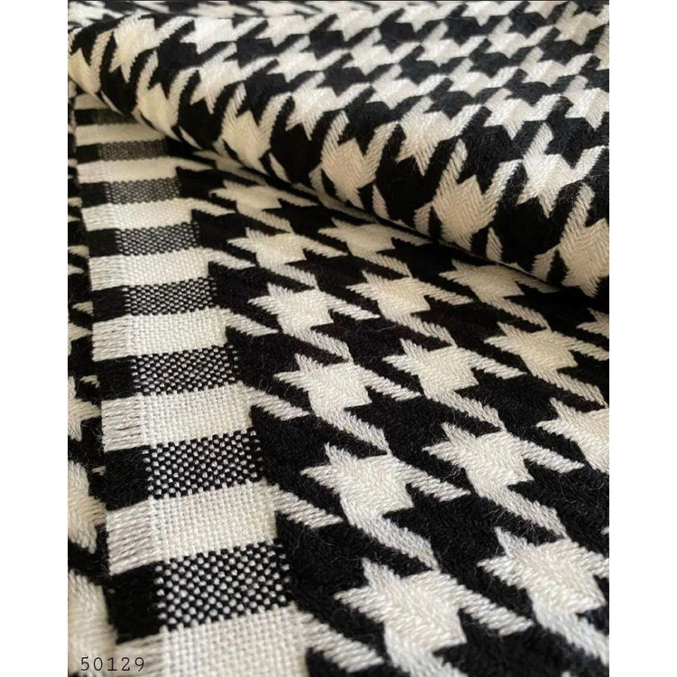 50129 شال آکرولیک بافت پیجازی قواره 70 در 190 نرم و لطیف تن شیک