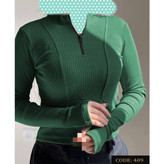 409 نیمتنه نیم تنه کراپ زیپدار فینگردار فانریپ پنبه کبریتی عالی قد ۵۵ فری ۳۶ تا ۴۴ تن شیک