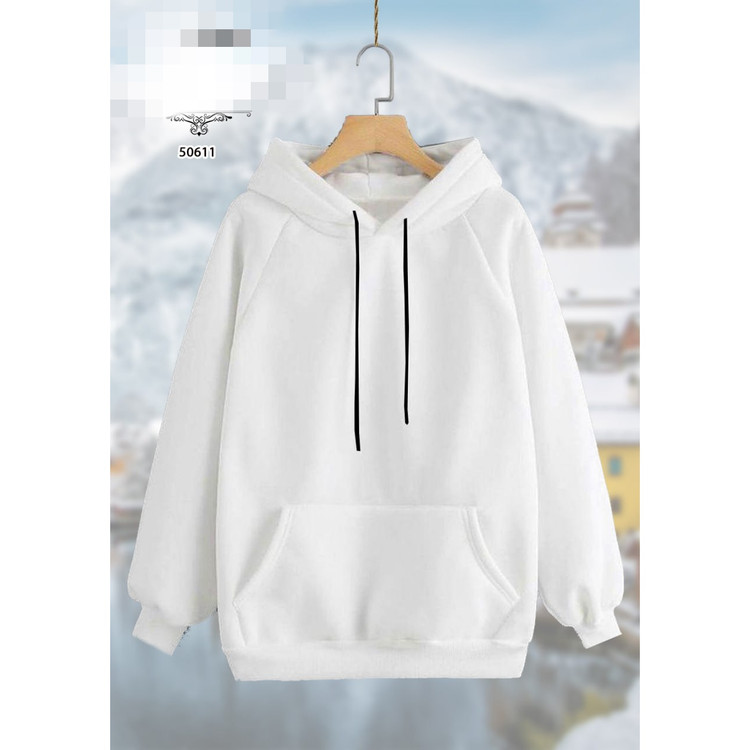 50611 هودی تک کلاهدار دورس داخل کرکی عالی گرم و لطیف فری ۳۶ تا ۴۴ تن شیک