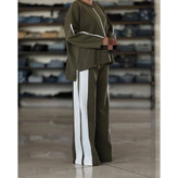 02117 ست بافت وسط خط نرم و لطیف فری سایز ۳۶ تا ۴۸ تن شیک