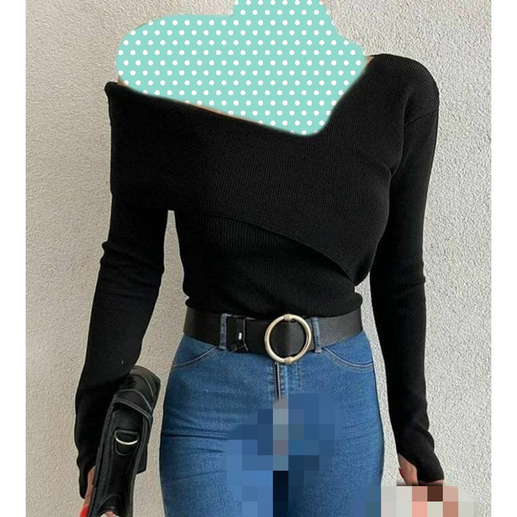 1522 بلوز والان دار یقه برگردون فانریپ کبریتی بسایز ۳۶ تا ۴۴ تن شیک