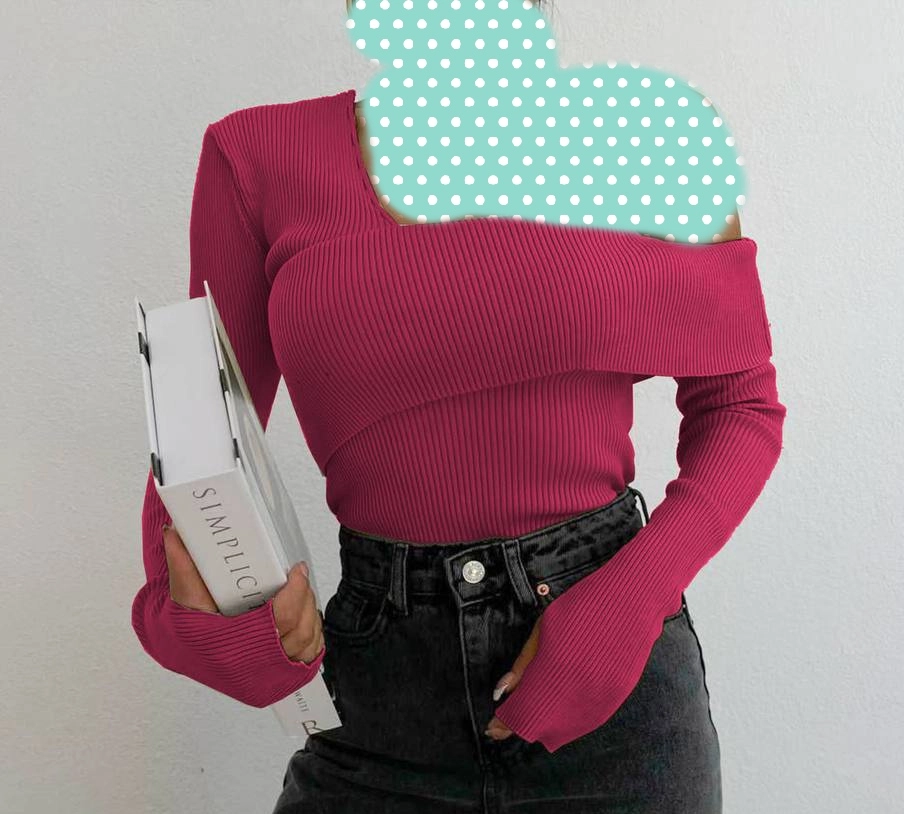 1522 بلوز والان دار یقه برگردون فانریپ کبریتی بسایز ۳۶ تا ۴۴ تن شیک