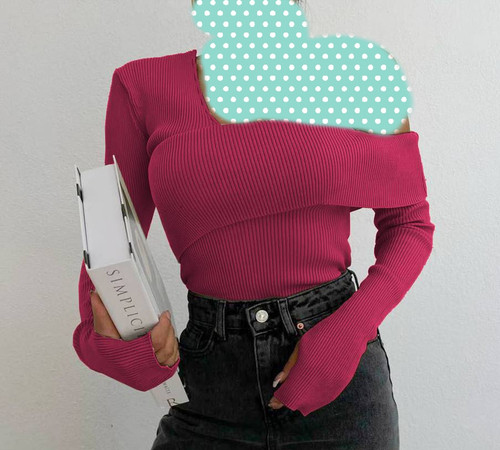 1522 بلوز والان دار یقه برگردون فانریپ کبریتی بسایز ۳۶ تا ۴۴ تن شیک