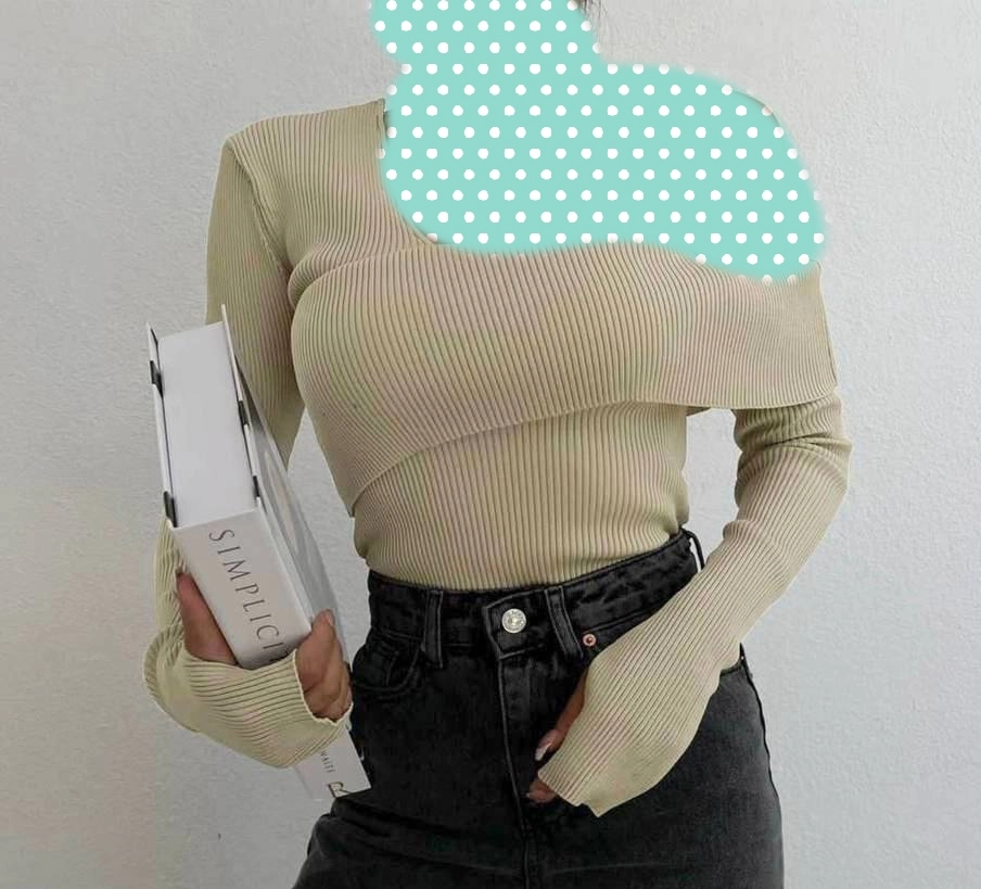 1522 بلوز والان دار یقه برگردون فانریپ کبریتی بسایز ۳۶ تا ۴۴ تن شیک