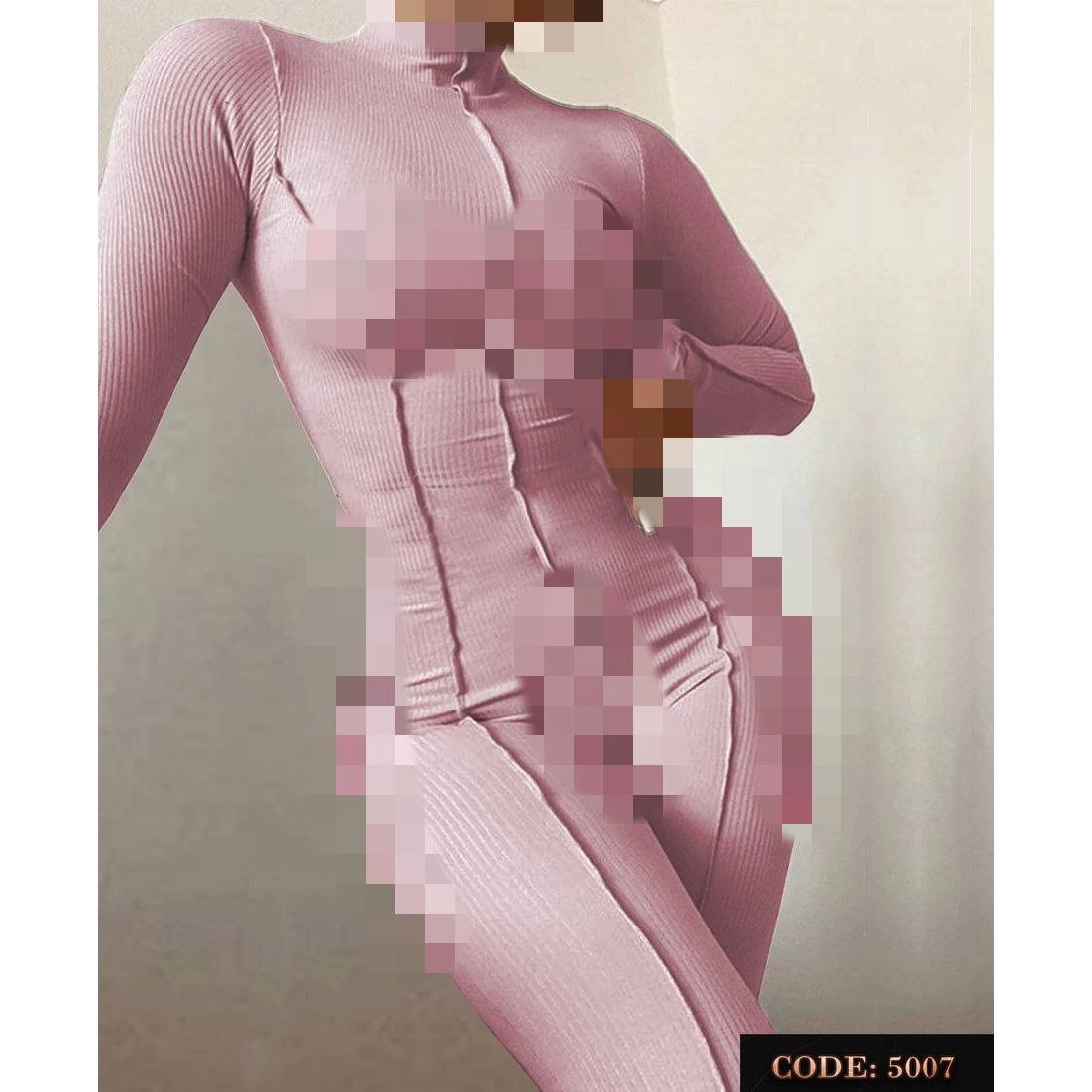 5007 سرهمی اورال اوورال رگه دوزی درزدار فانریپ پنبه قد ۱۳۵ فری سایز ۳۶ تا ۴۴ تن شیک