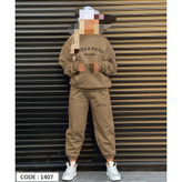 1407 ست هودی و شلوار دورس تو کرکی فری سایز 36 تا 42 تن شیک