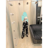 20881 ست تاپ و شلوار جلو چاک دار فلامنت نانو فری سایز ۳۶ تا ۴۲ تن شیک