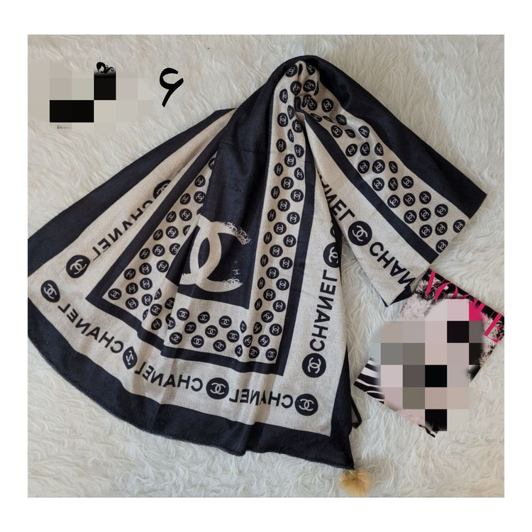 TOP شال مخمل چاپی قواره ۷۰ در ۲۰۰ تن شیک