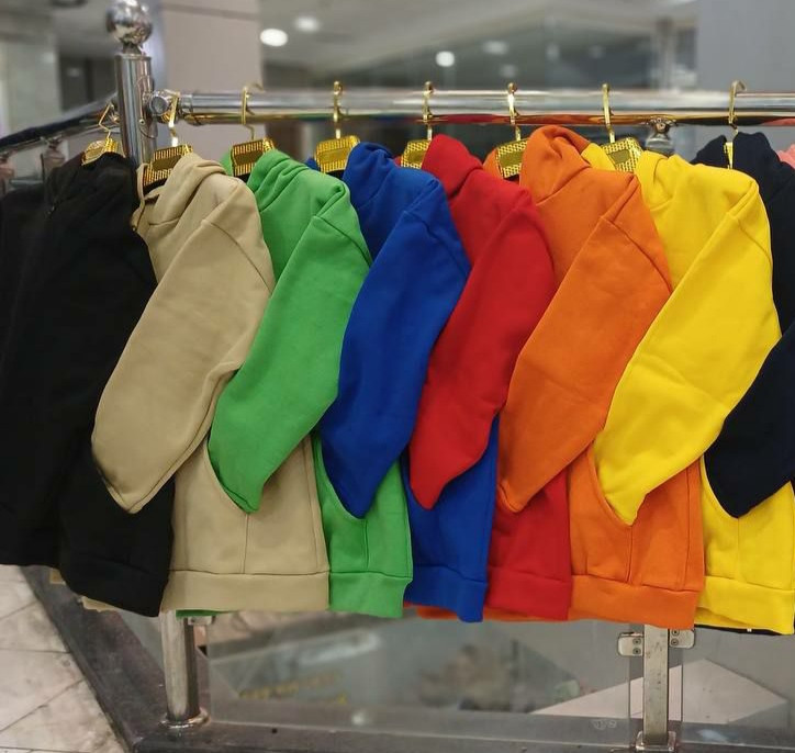 7050 سویشرت تک حوله ای گِرَم بالا قد 75 تن شیک