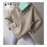 60804 هودی یقه بلیطی دورس کرکی فری سایز 36 تا 44 تن شیک