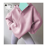 60804 هودی یقه بلیطی دورس کرکی فری سایز 36 تا 44 تن شیک