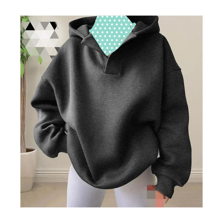 60804 هودی یقه بلیطی دورس کرکی فری سایز 36 تا 44 تن شیک