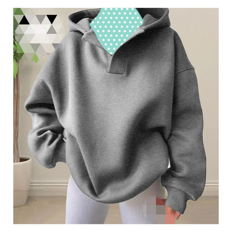 60804 هودی یقه بلیطی دورس کرکی فری سایز 36 تا 44 تن شیک