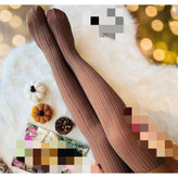 جوراب شلواری بافت گندمی بیگ سایز فری ۳۶ تا ۵۲ تن شیک