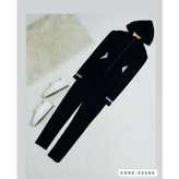 30266 سرهمی اورال اوورال کلاهدار لوکی کش بافت کبریتی فری سایز 36 تا 42 تن شیک