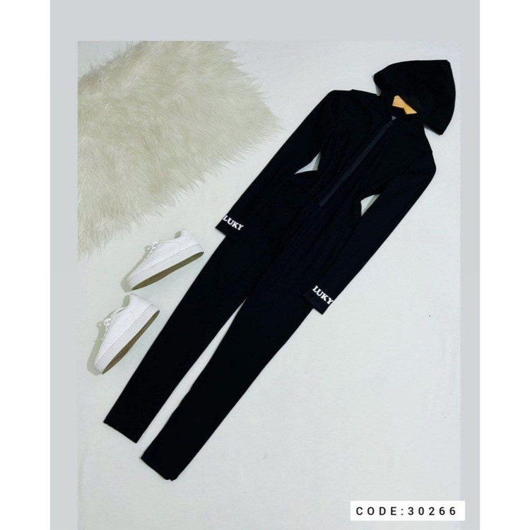 30266 سرهمی اورال اوورال کلاهدار لوکی کش بافت کبریتی فری سایز 36 تا 42 تن شیک