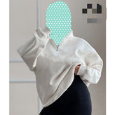 60896 هودی نیم زیپ پلار قد 73 دورس کرکی 36 تا 44 تن شیک